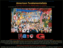 Tablet Screenshot of americanfundamentalists.com